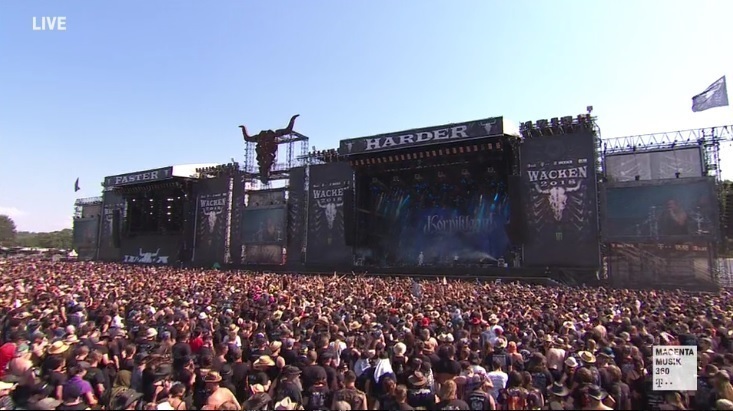 Wacken Open Air 18 Live配信 もつれた生活